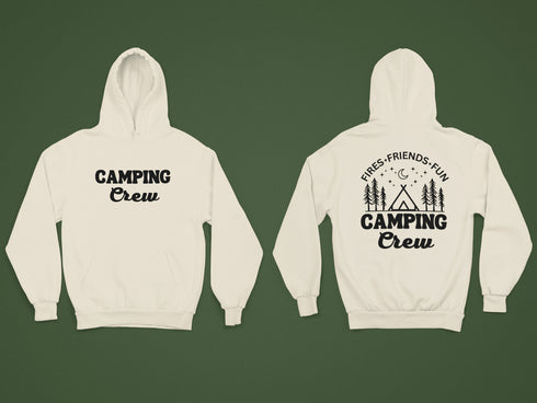 C & Win Sports Camping Crew Hoodie - C & Win Sports